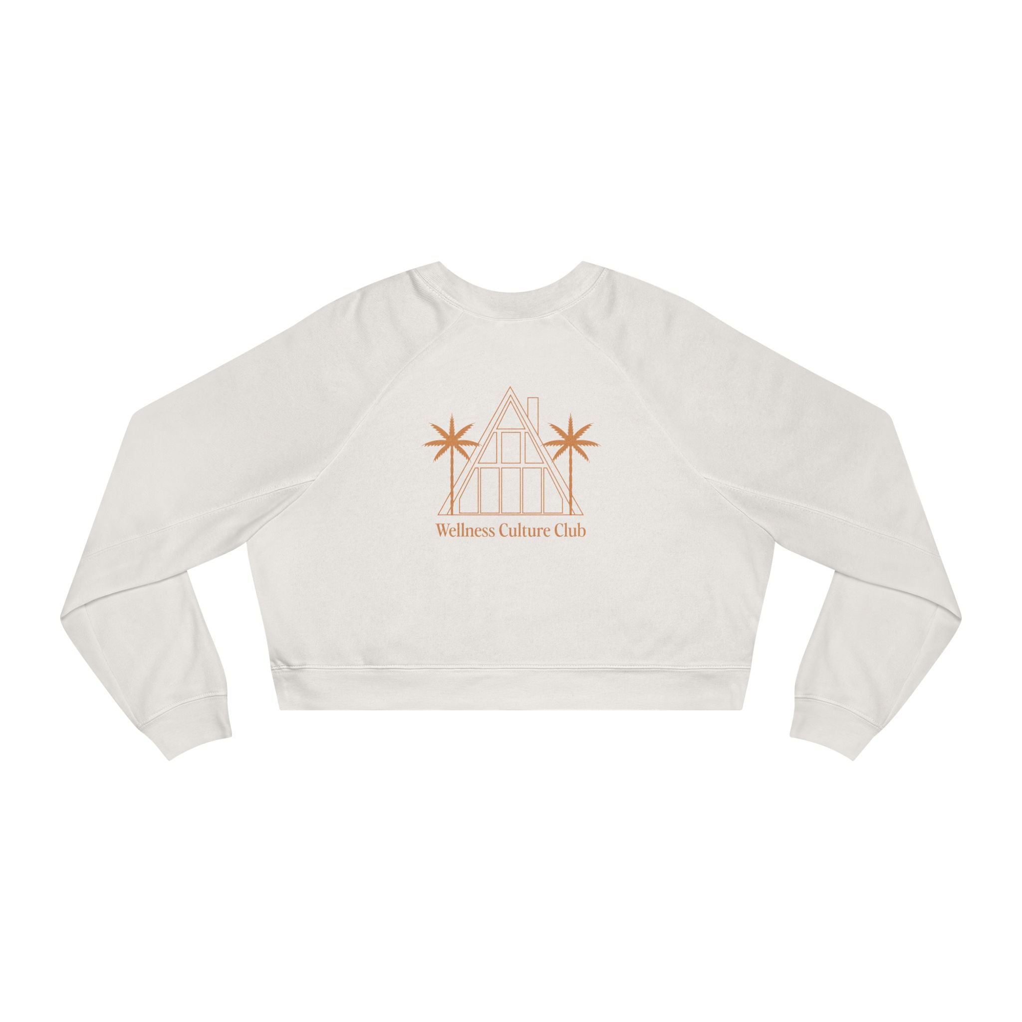 Cropped Pullover — Wellness Culture Club Cropped Fleece Sweatshirt