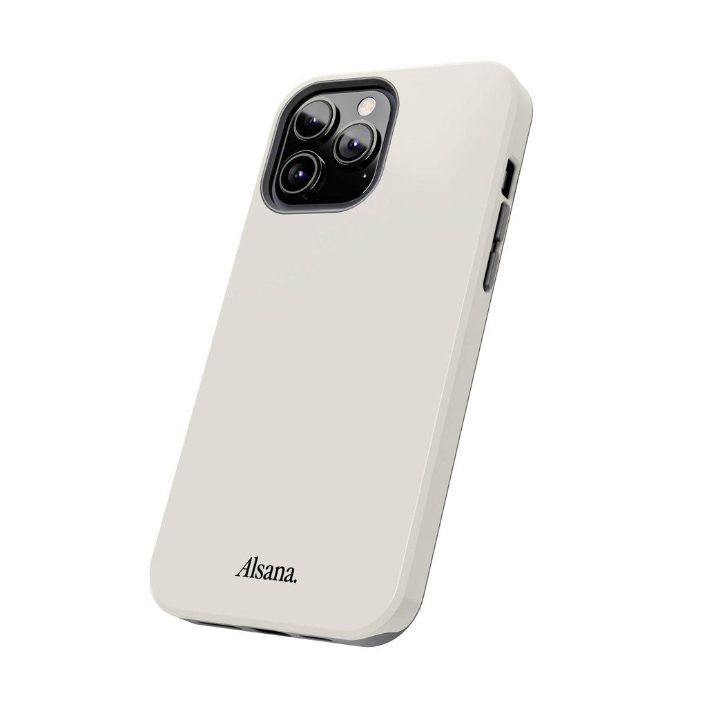 Tough Phone Case — Minimal Black Text 'Alsana' Protective Phone Cover
