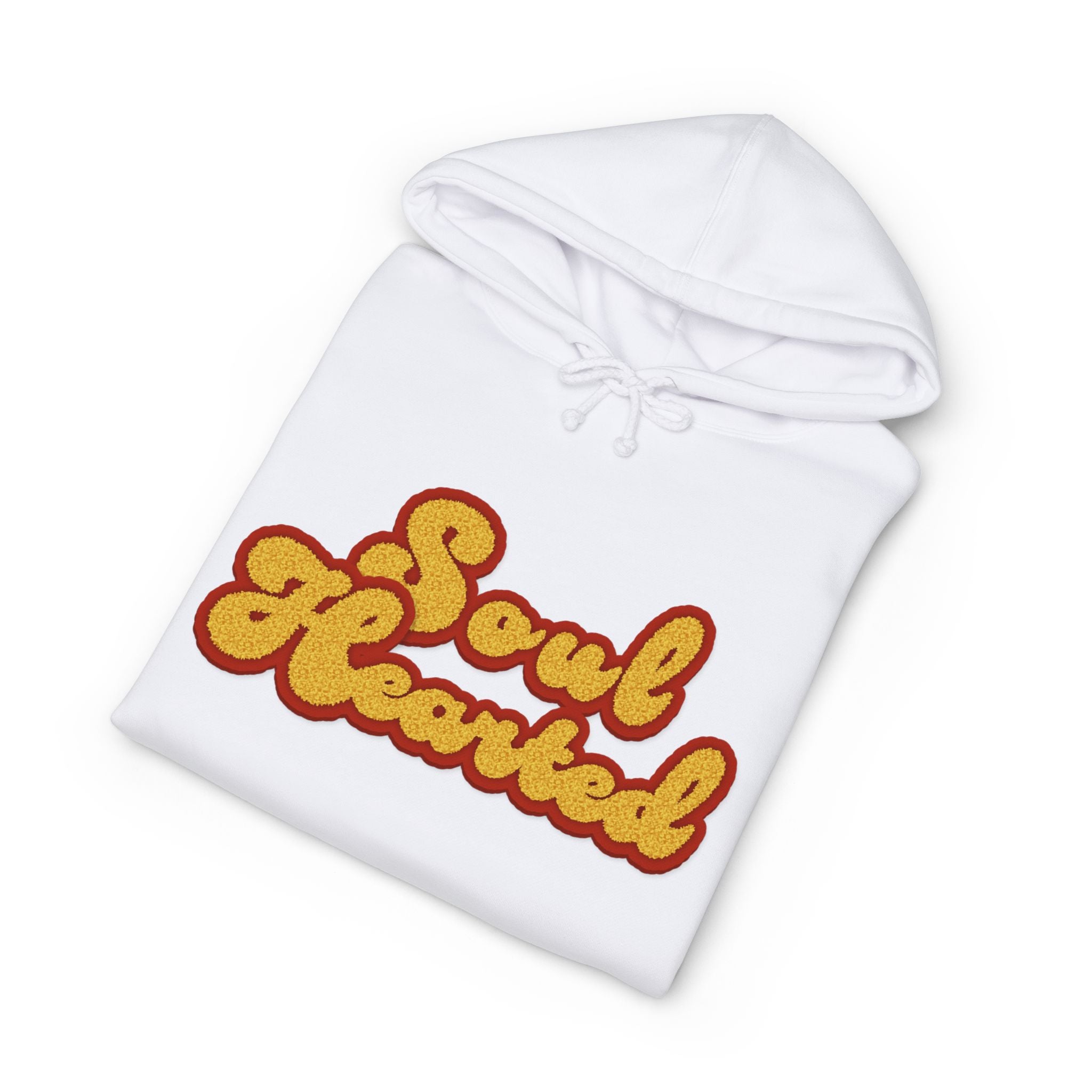 Hoodie — "Soul Hearted" Retro Script Pullover