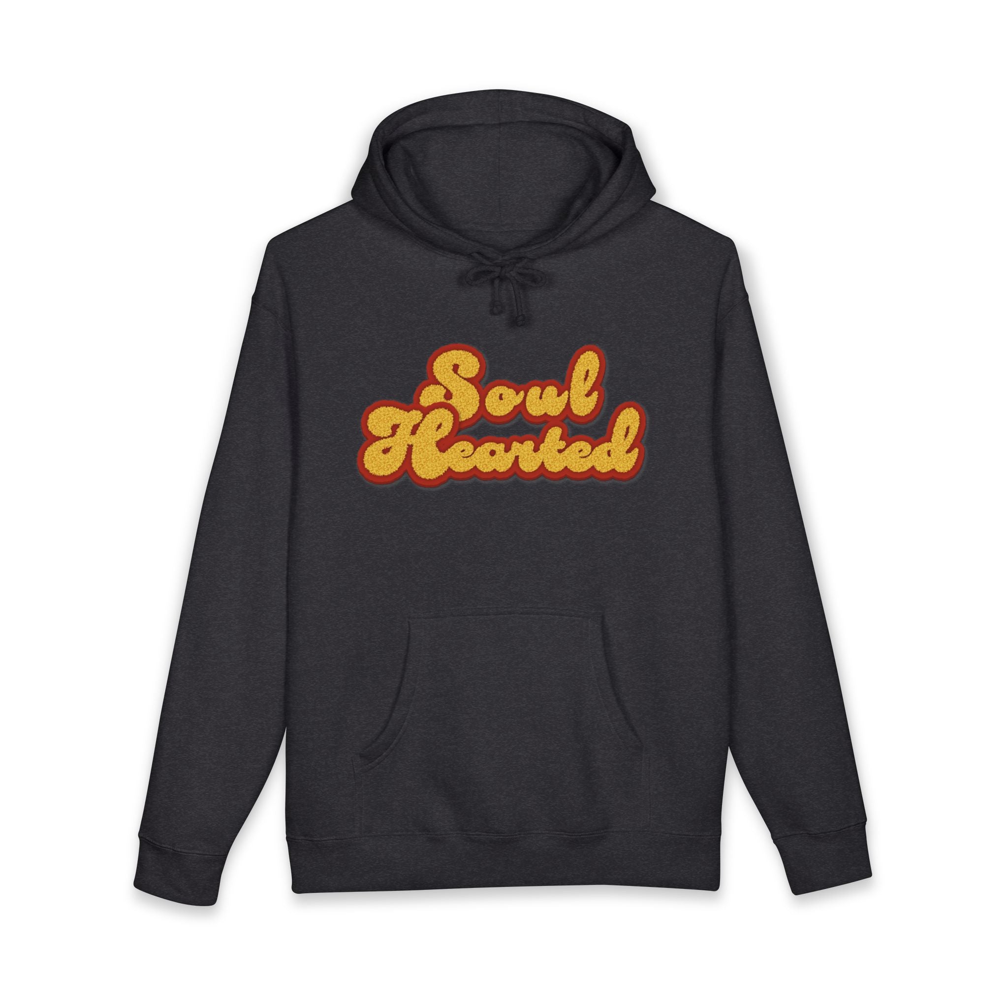 Hoodie — "Soul Hearted" Retro Script Pullover