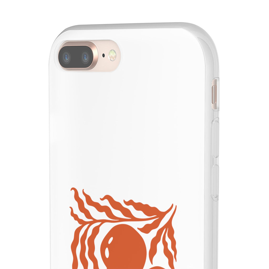Stay Unbreakable Phone Case — Abstract Orange Fruit Graphic Flexible Case