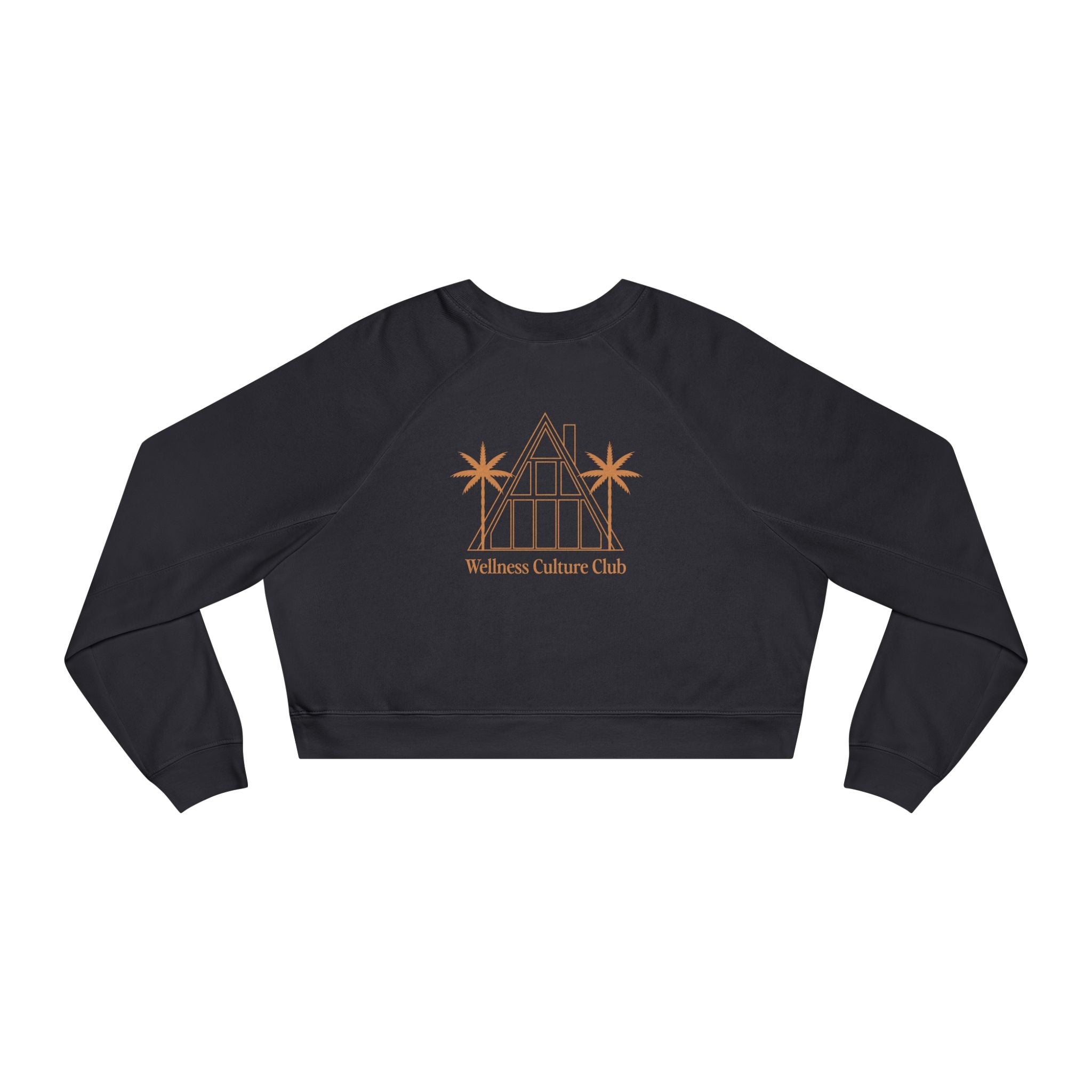 Cropped Pullover — Wellness Culture Club Cropped Fleece Sweatshirt