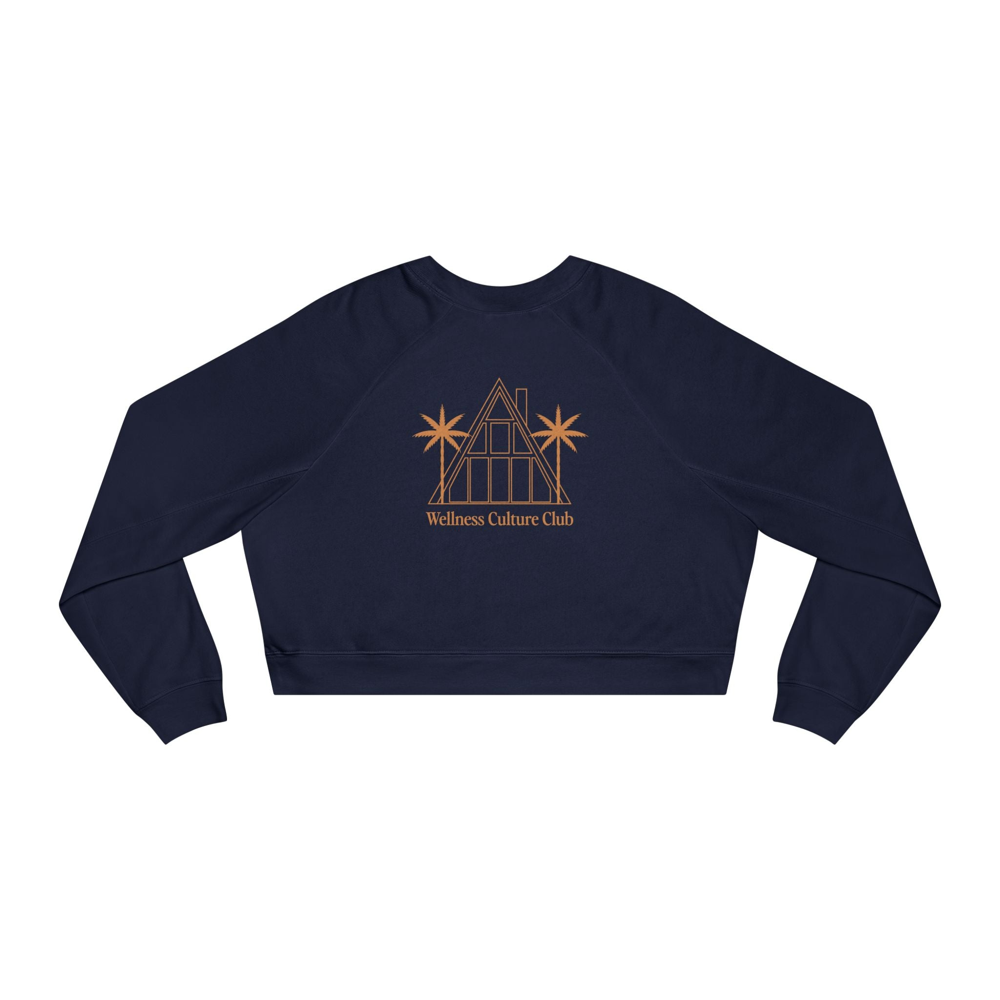 Cropped Pullover — Wellness Culture Club Cropped Fleece Sweatshirt