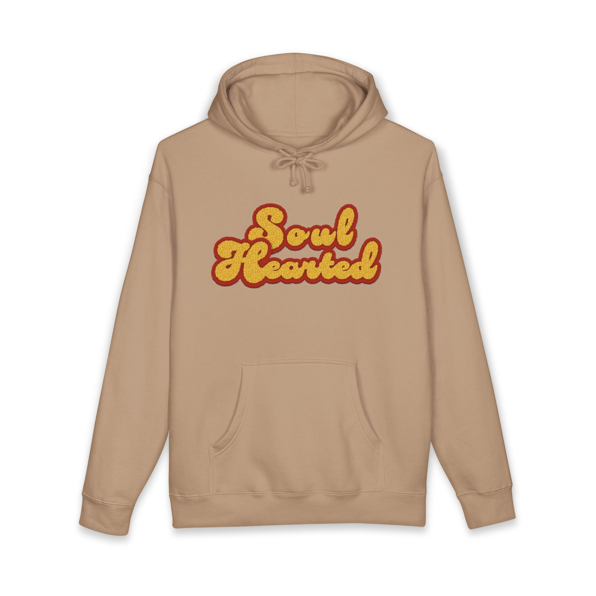 Hoodie — "Soul Hearted" Retro Script Pullover