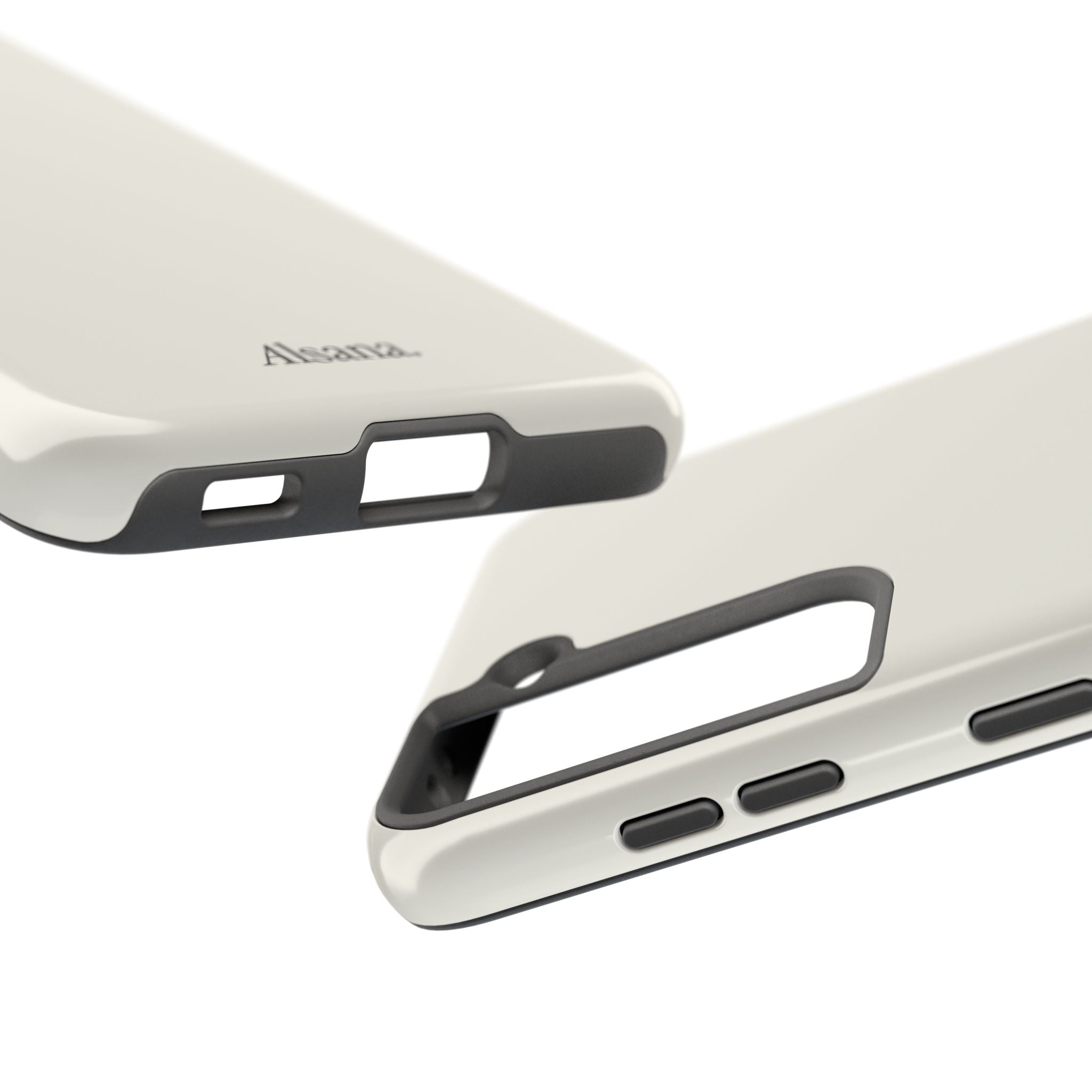 Tough Phone Case — Minimal Black Text 'Alsana' Protective Phone Cover