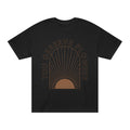 You Deserve Flowers Tee — Retro Sunburst Graphic T‑Shirt