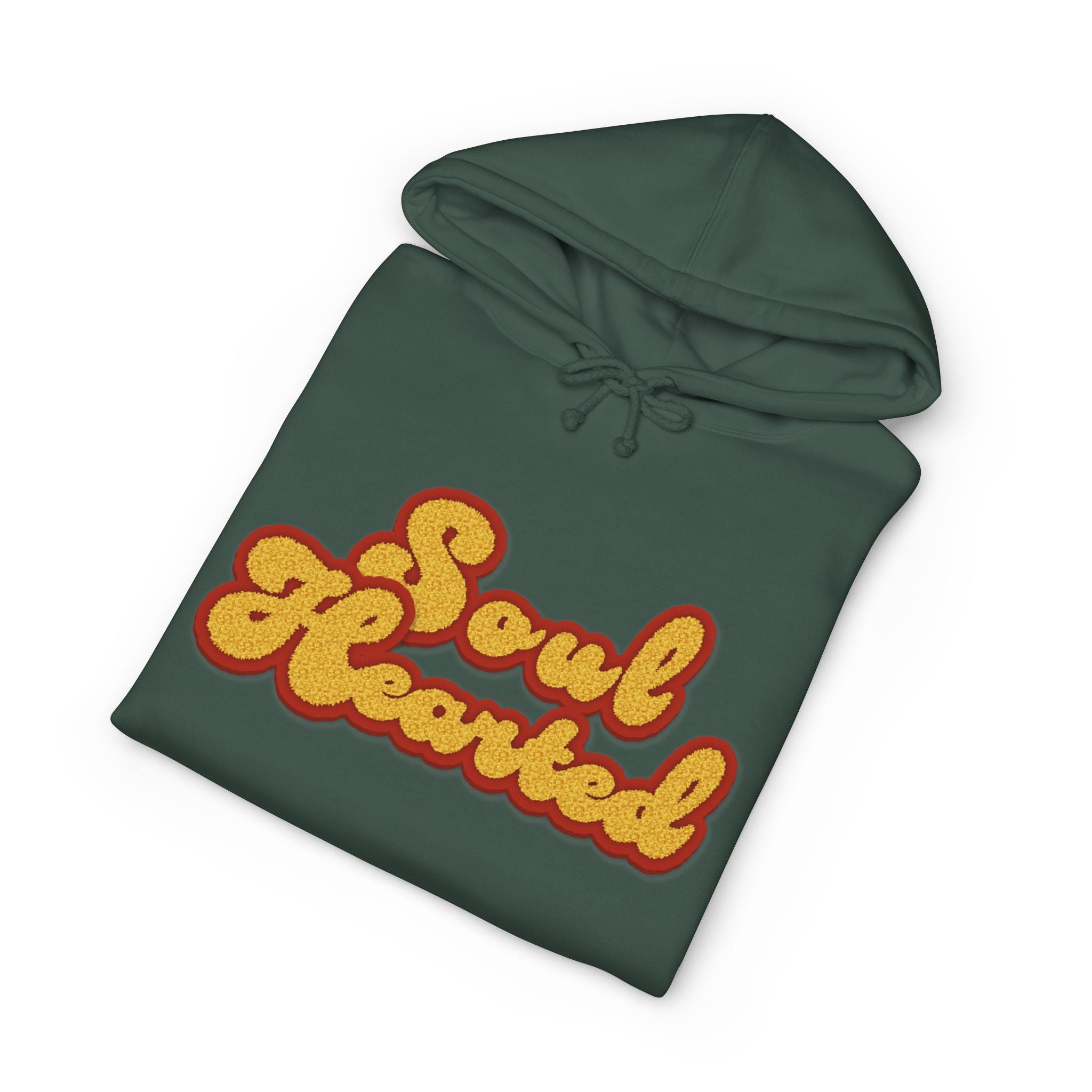 Hoodie — "Soul Hearted" Retro Script Pullover