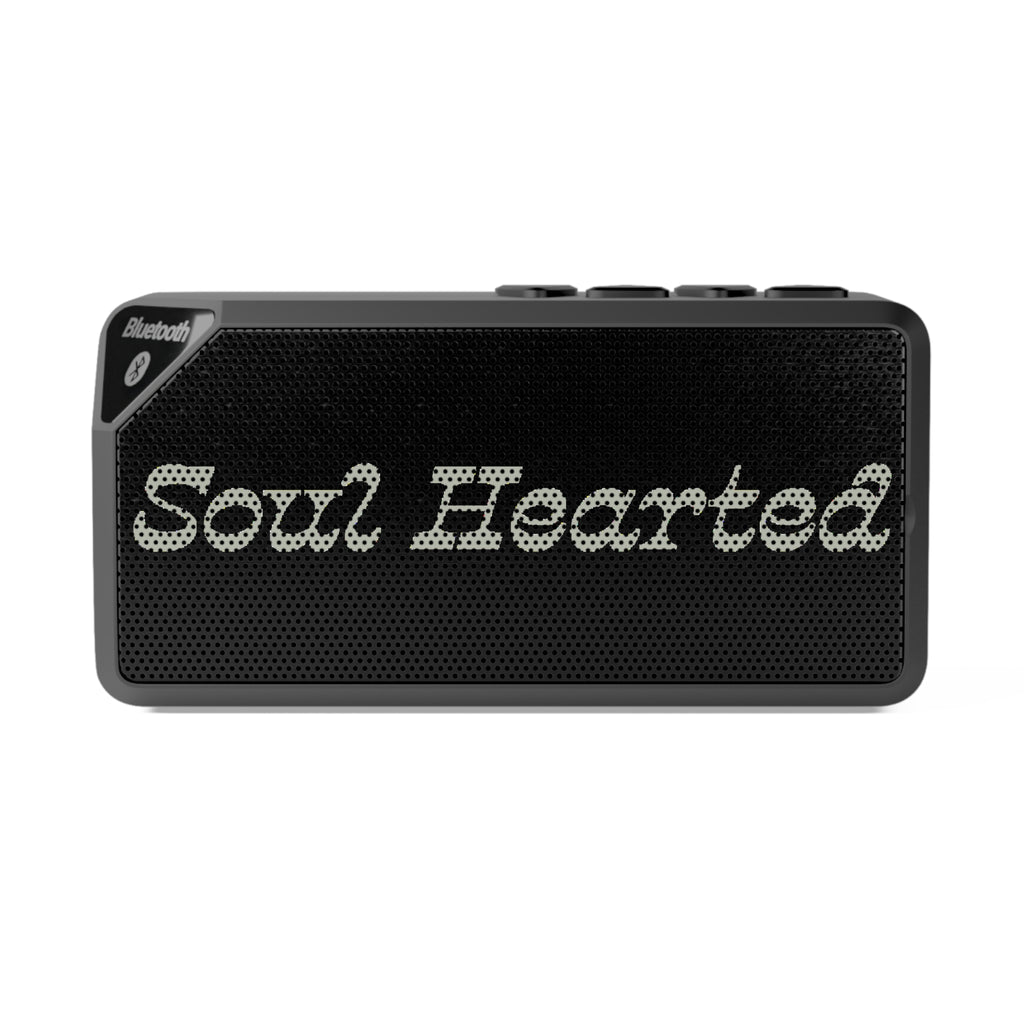 Bluetooth Speaker — 'Soul Electrified' Retro Mesh Portable Speaker