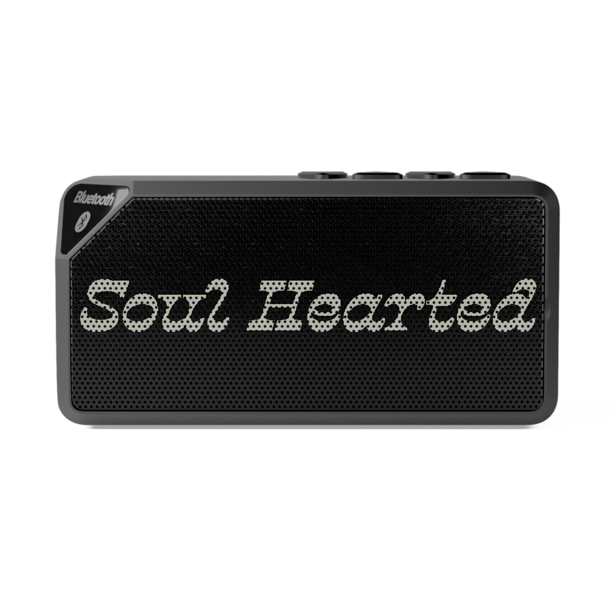 Bluetooth Speaker — 'Soul Electrified' Retro Mesh Portable Speaker