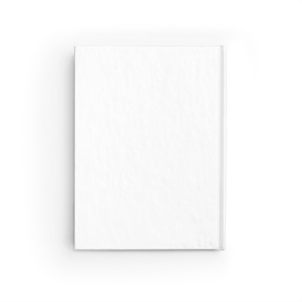 Minimalist Geometric Journal – Black Shapes Ruled Notebook