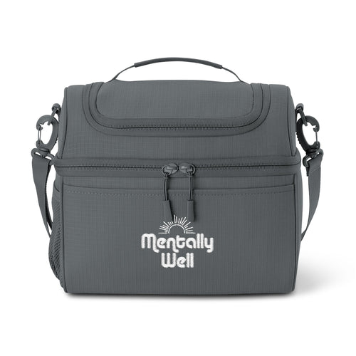 Cooler Bag — "Mentally Well" Insulated Lunch Cooler