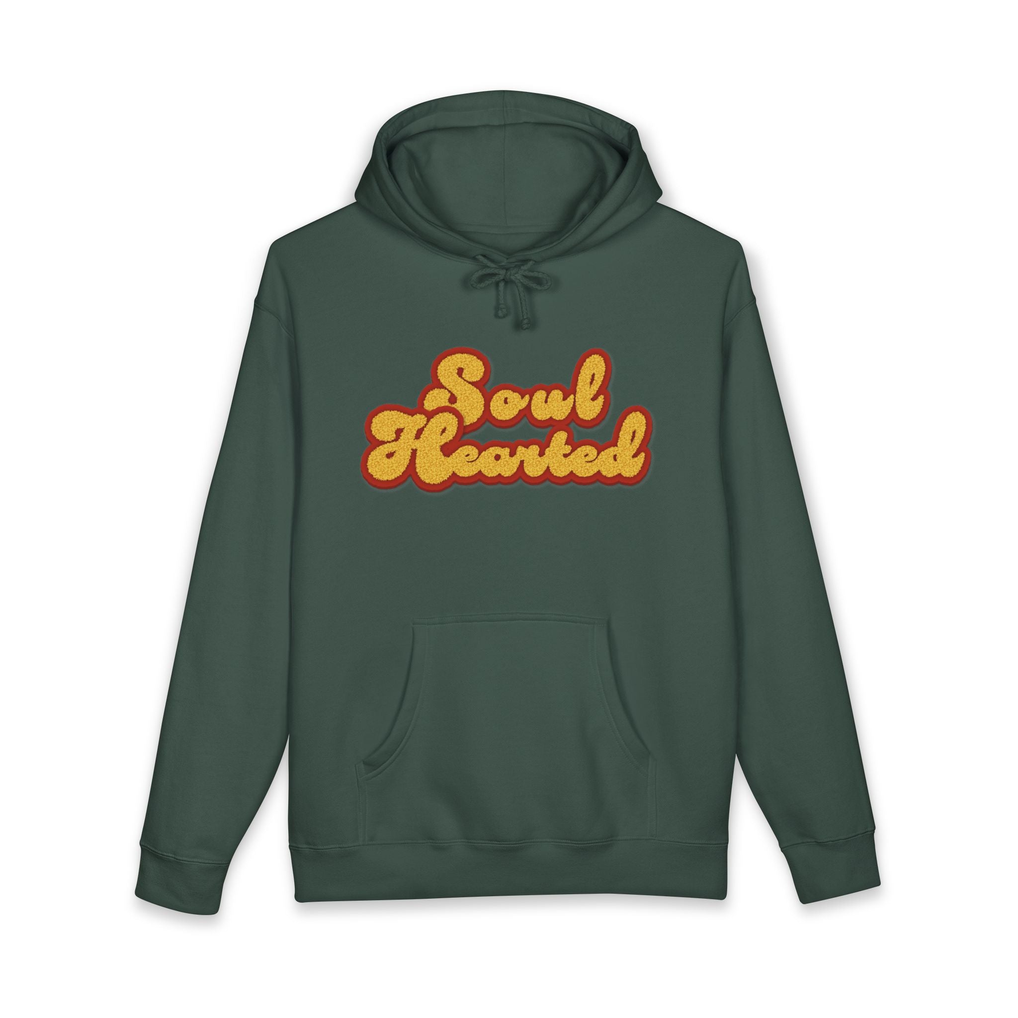 Hoodie — "Soul Hearted" Retro Script Pullover