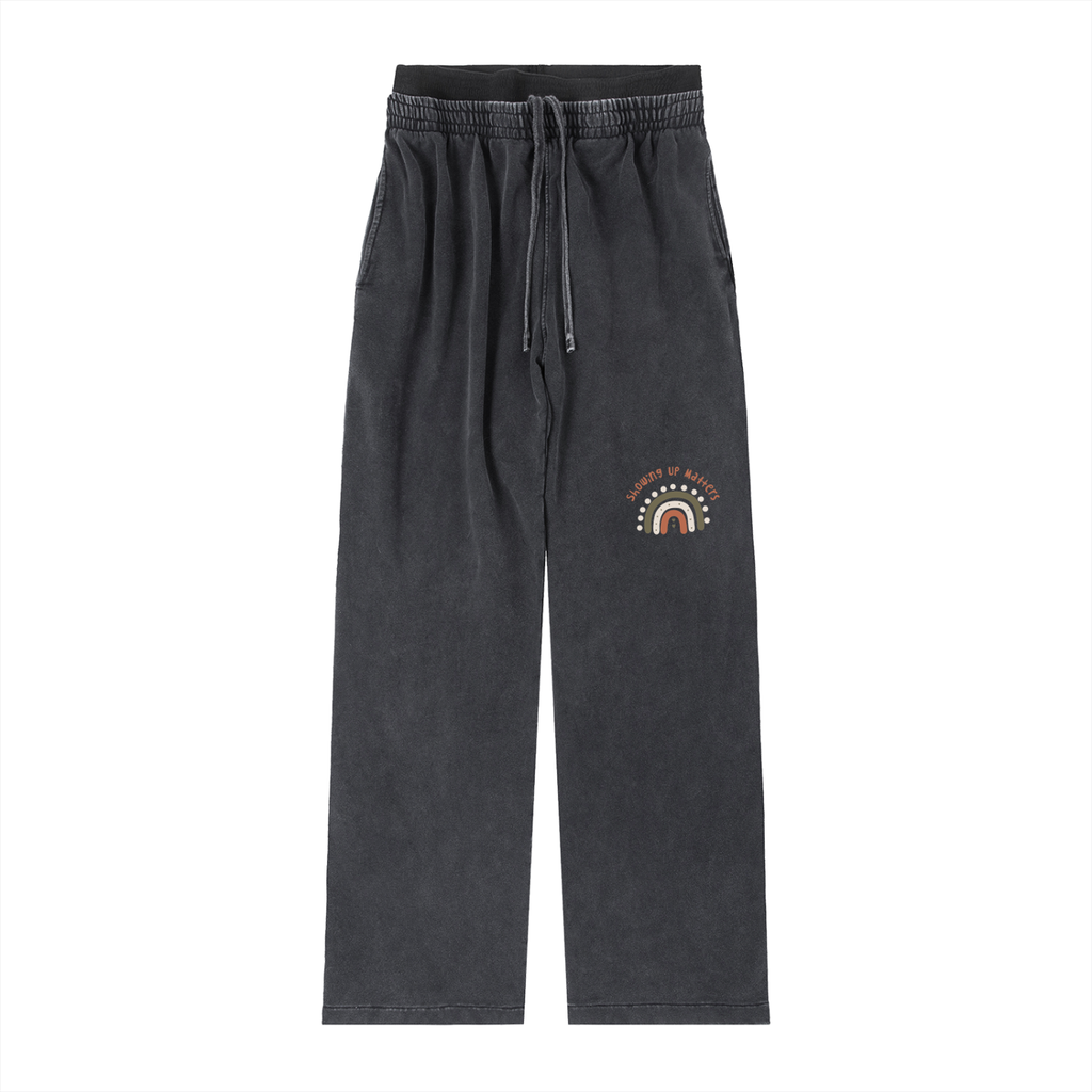 Vintage Washed Waist Pants