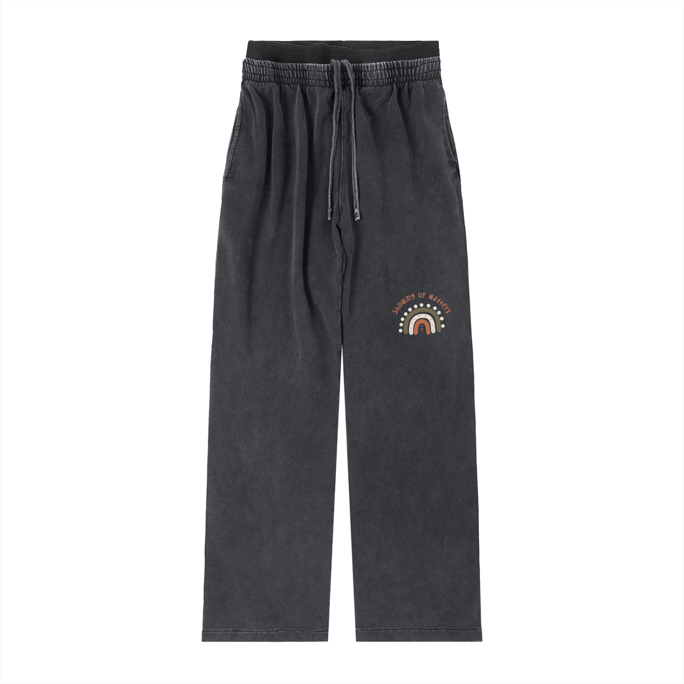 Vintage Washed Waist Pants