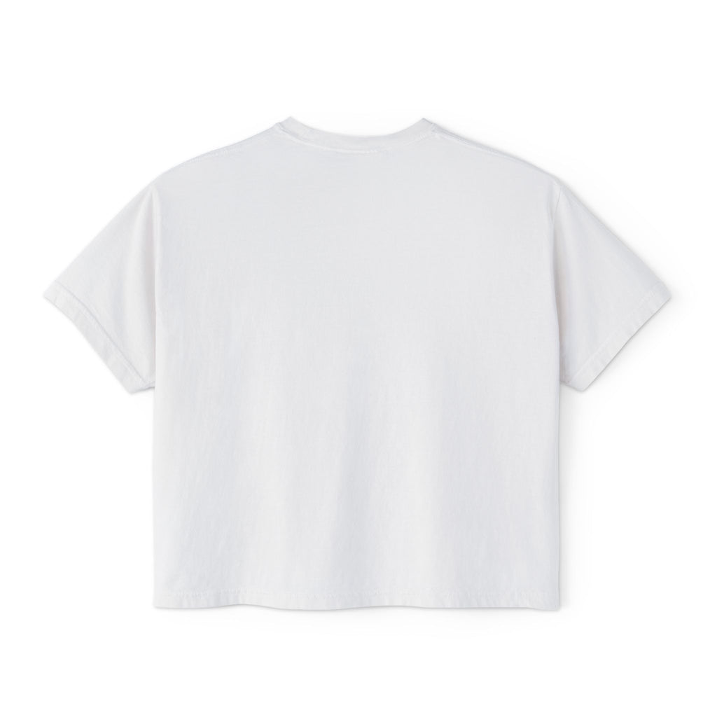 Women’s Boxy Tee — Southwestern Bull Skull “Thriving” Graphic