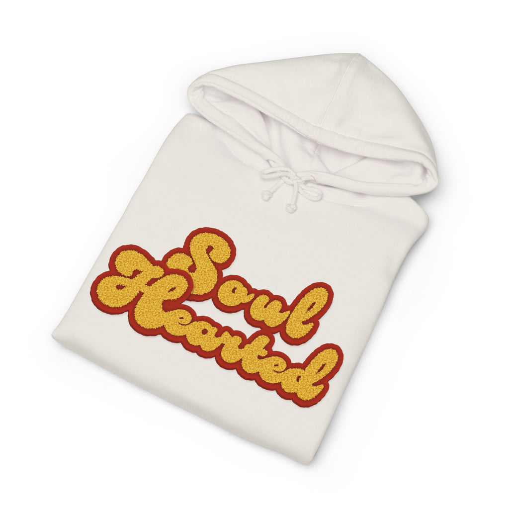 Hoodie — "Soul Hearted" Retro Script Pullover