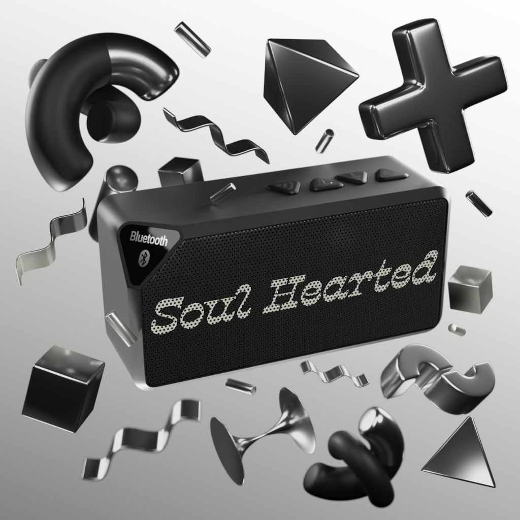 Bluetooth Speaker — 'Soul Electrified' Retro Mesh Portable Speaker