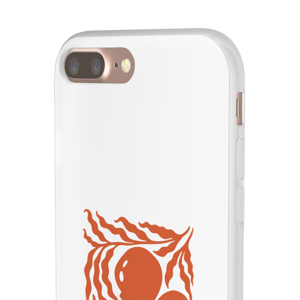 Stay Unbreakable Phone Case — Abstract Orange Fruit Graphic Flexible Case