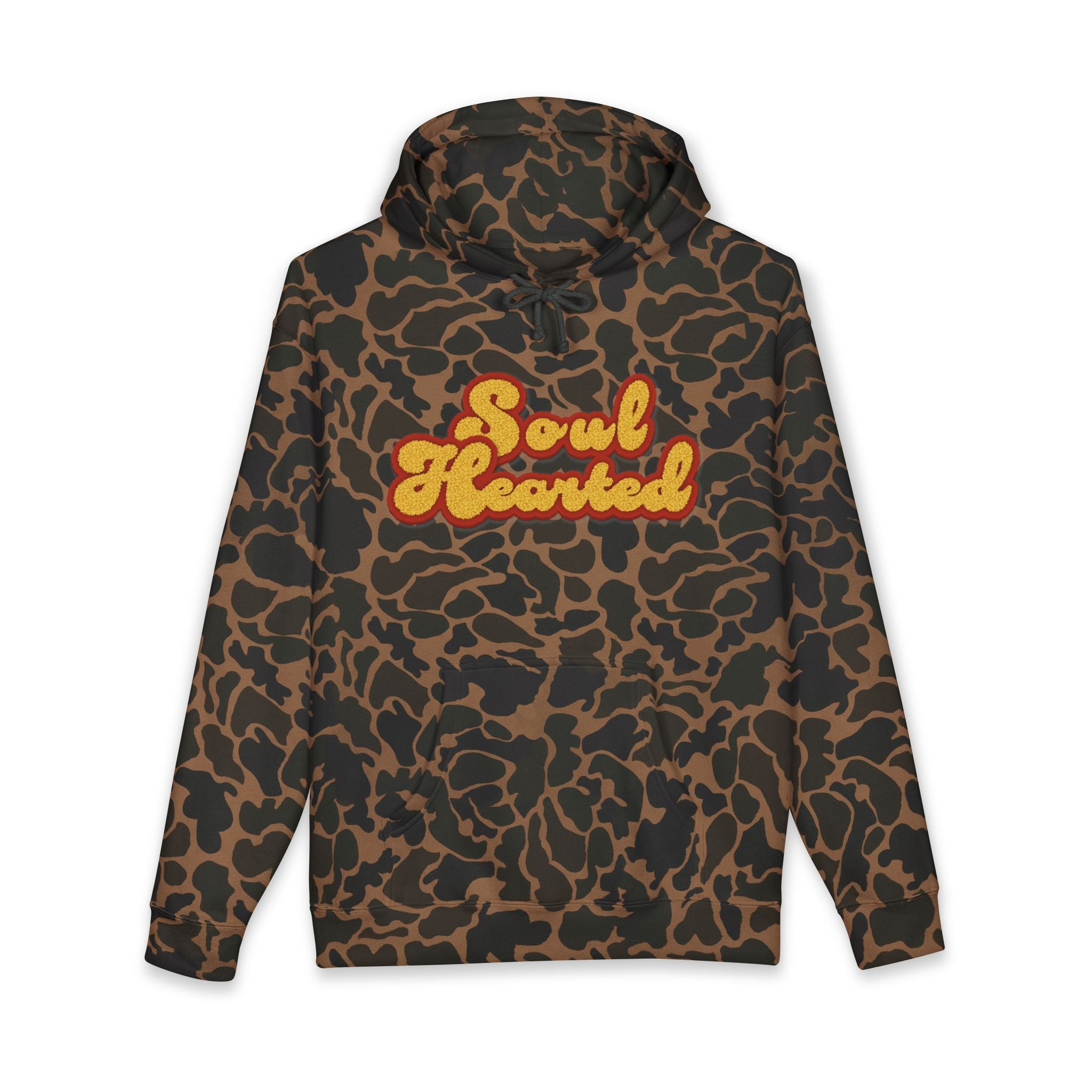Hoodie — "Soul Hearted" Retro Script Pullover