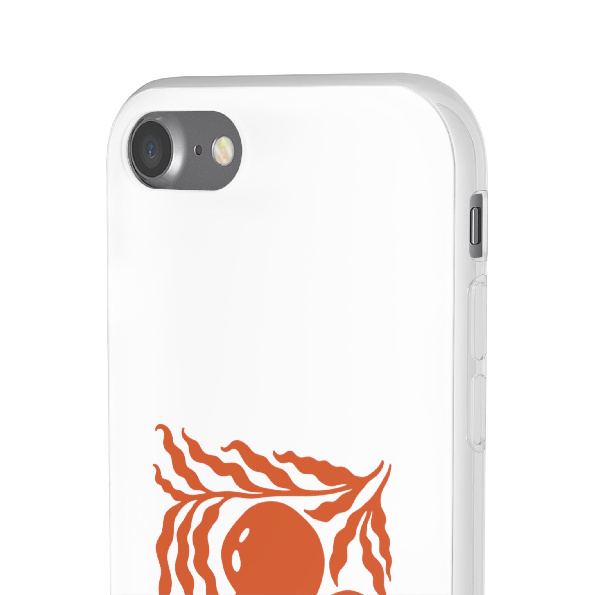 Stay Unbreakable Phone Case — Abstract Orange Fruit Graphic Flexible Case