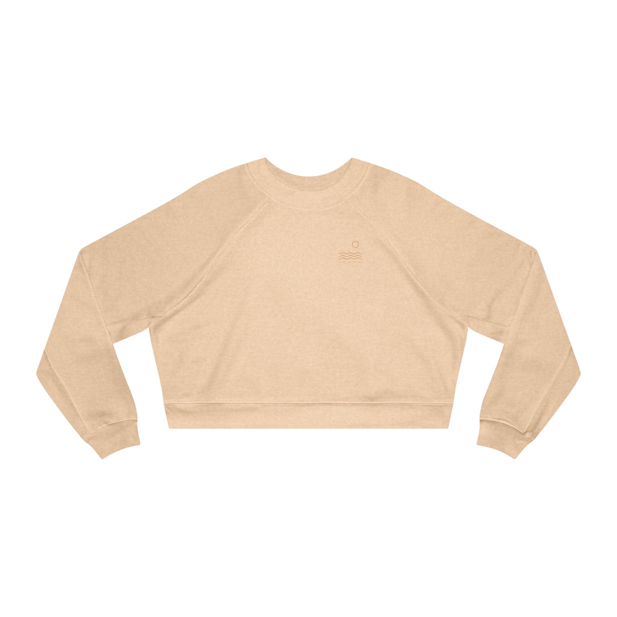 Cropped Pullover — Wellness Culture Club Cropped Fleece Sweatshirt
