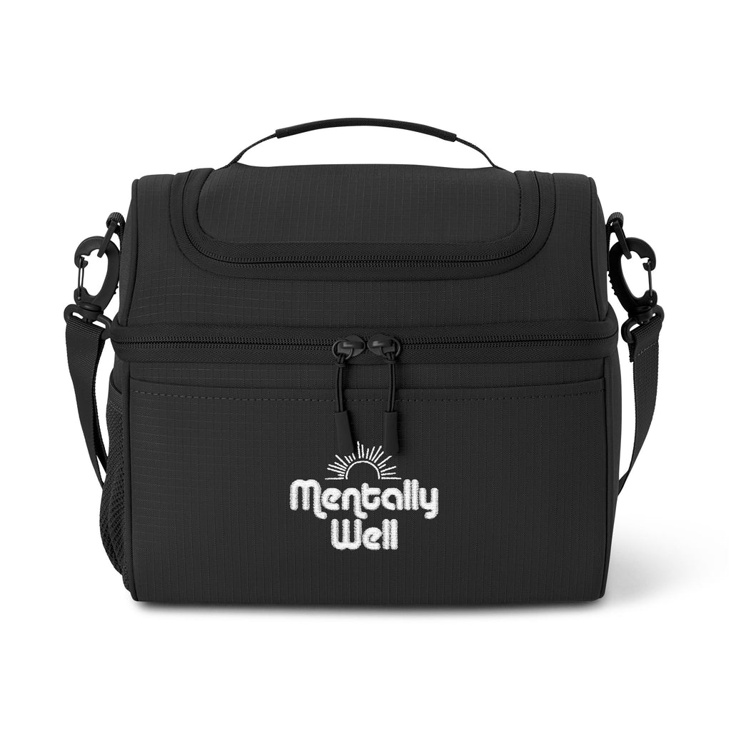 Cooler Bag — "Mentally Well" Insulated Lunch Cooler