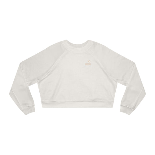 Cropped Pullover — Wellness Culture Club Cropped Fleece Sweatshirt