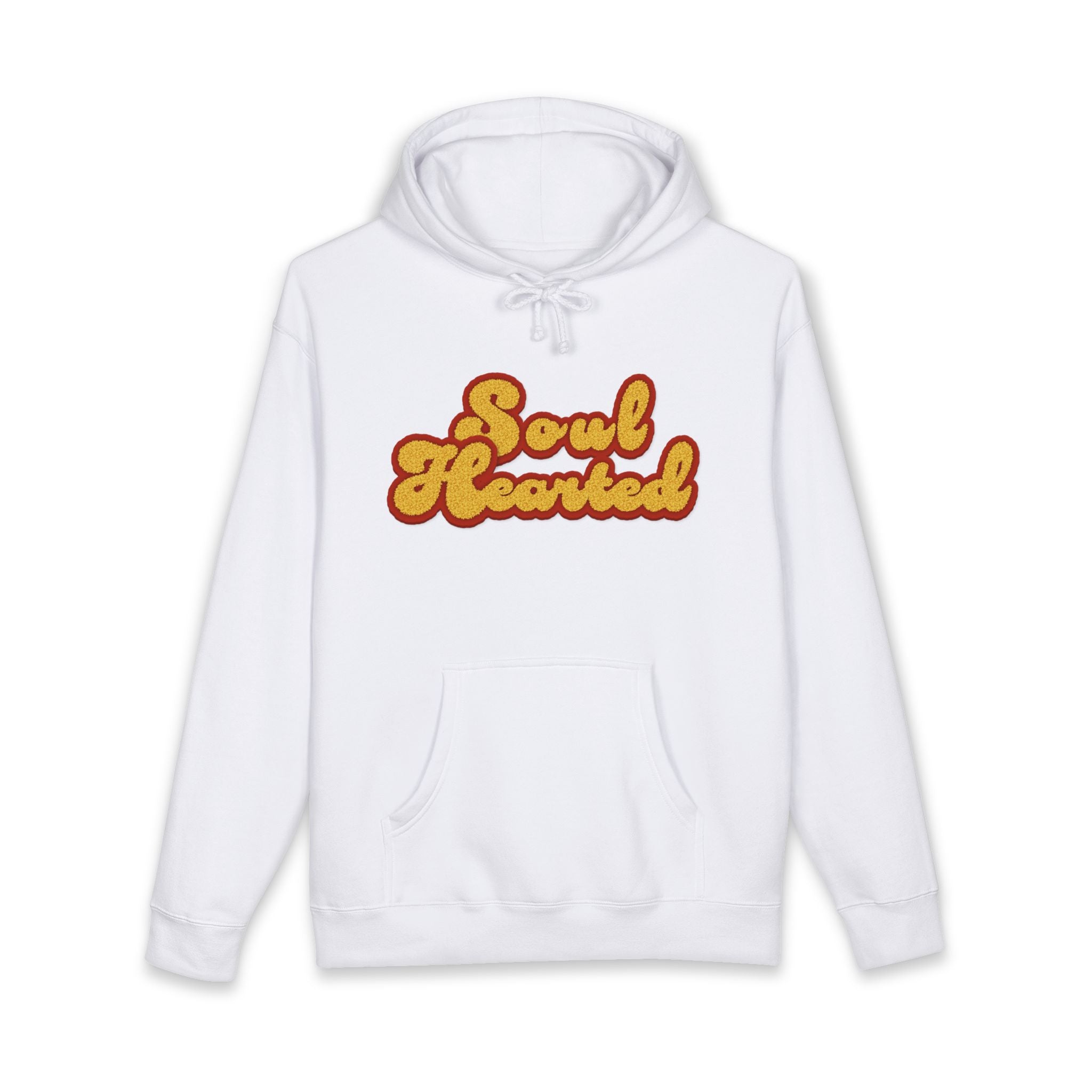Hoodie — "Soul Hearted" Retro Script Pullover