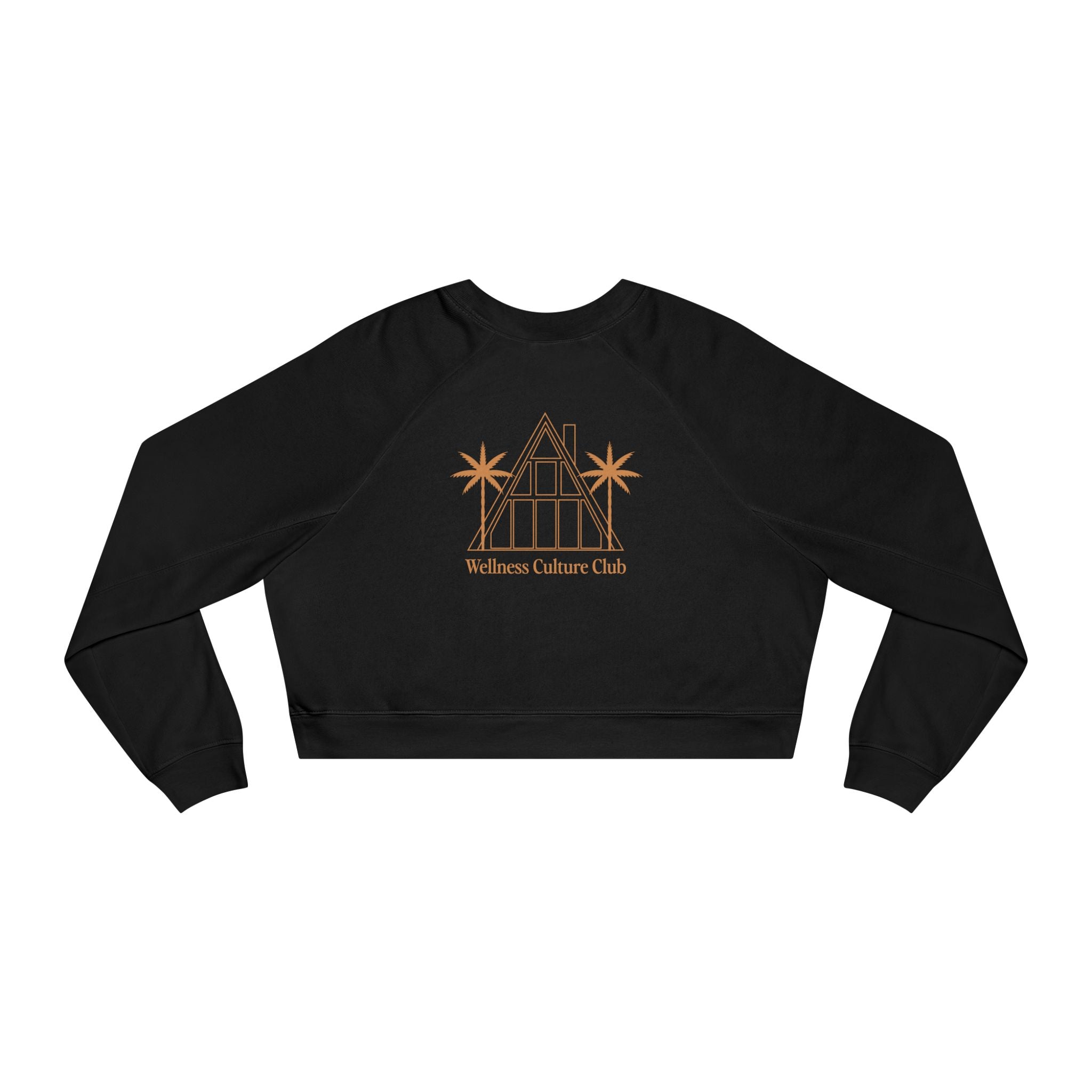 Cropped Pullover — Wellness Culture Club Cropped Fleece Sweatshirt