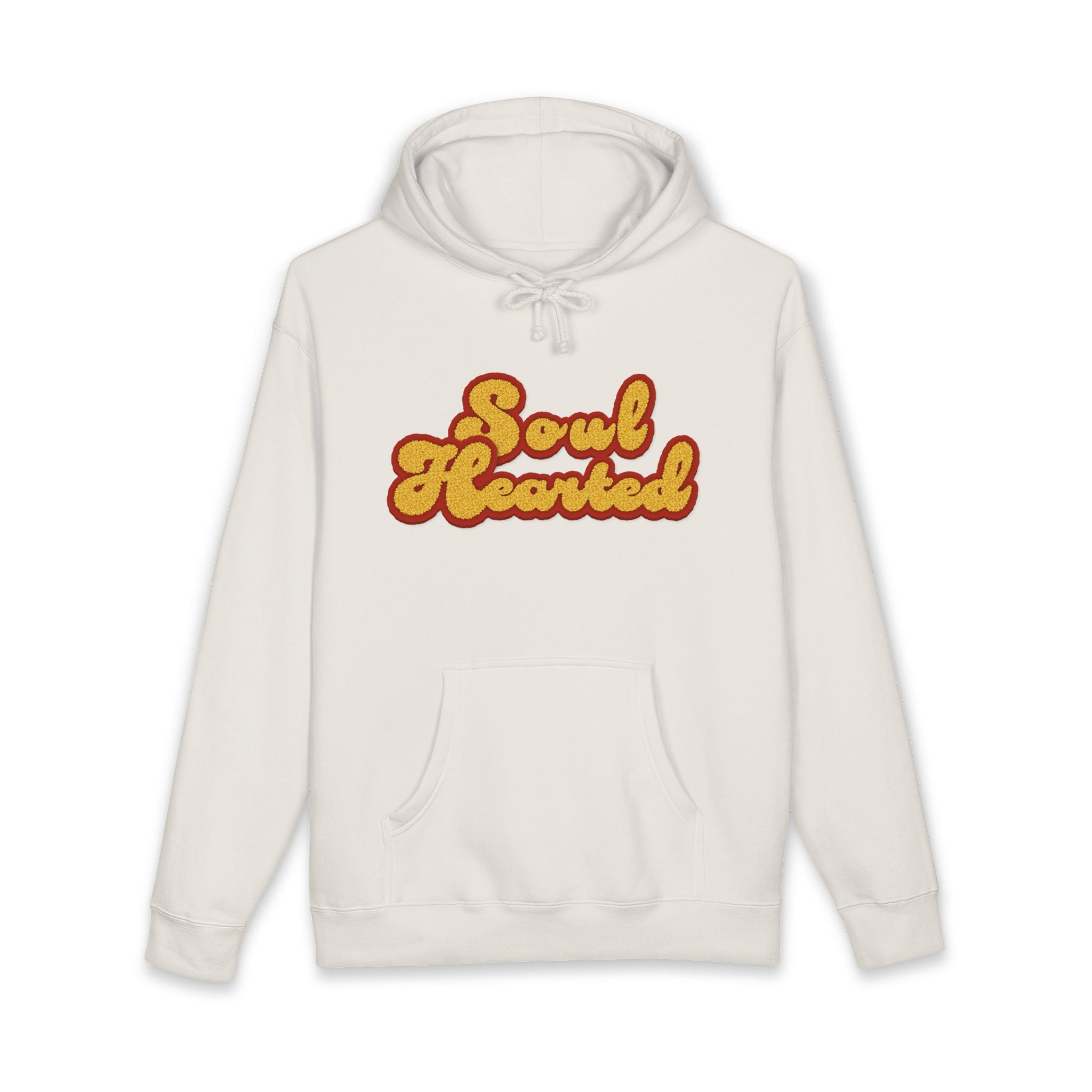 Hoodie — "Soul Hearted" Retro Script Pullover