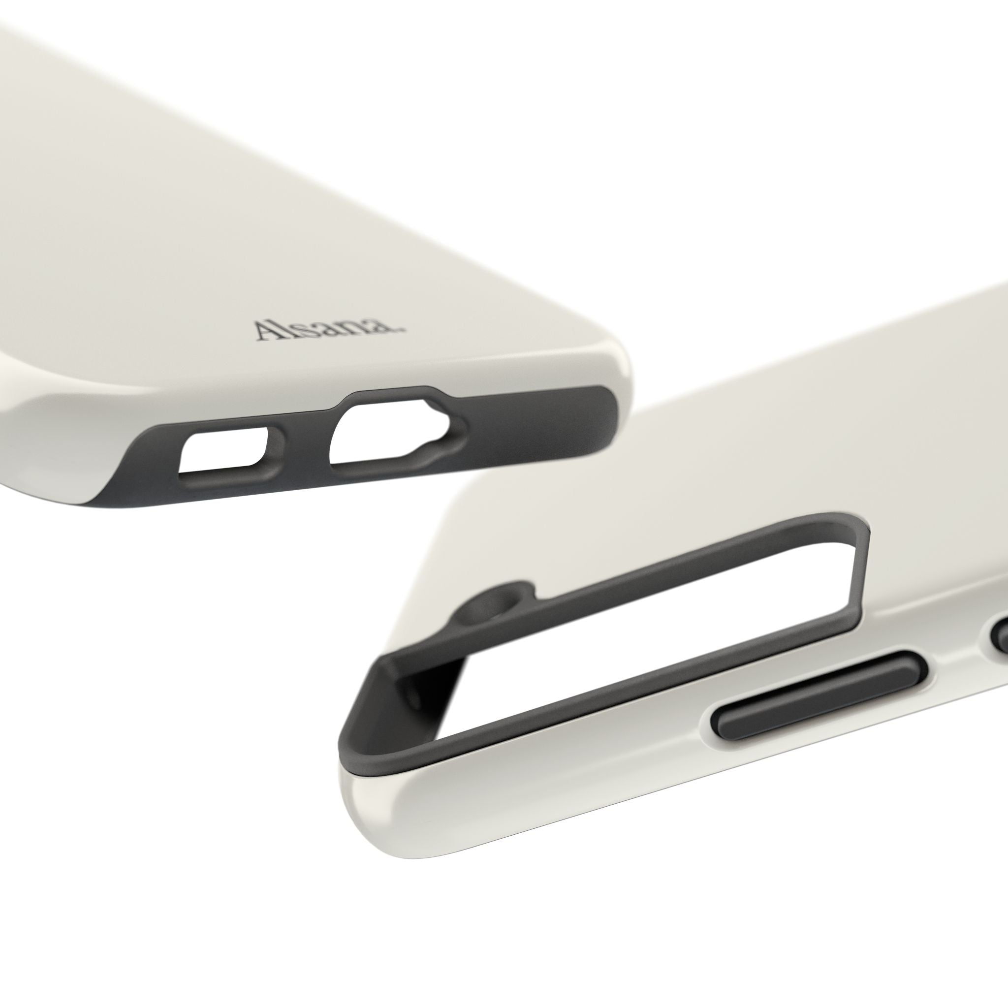 Tough Phone Case — Minimal Black Text 'Alsana' Protective Phone Cover