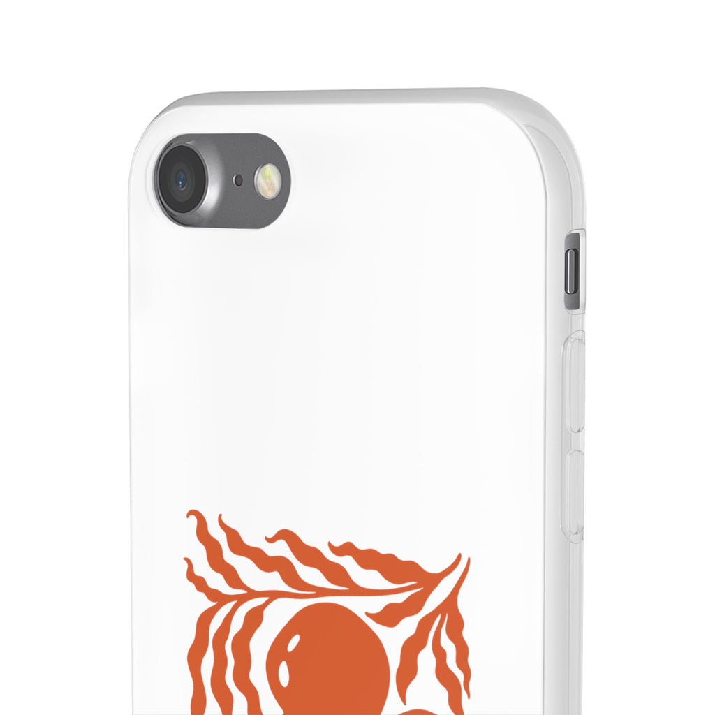 Stay Unbreakable Phone Case — Abstract Orange Fruit Graphic Flexible Case