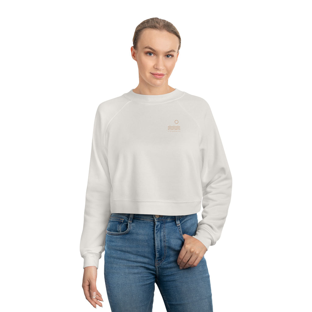 Cropped Pullover — Wellness Culture Club Cropped Fleece Sweatshirt