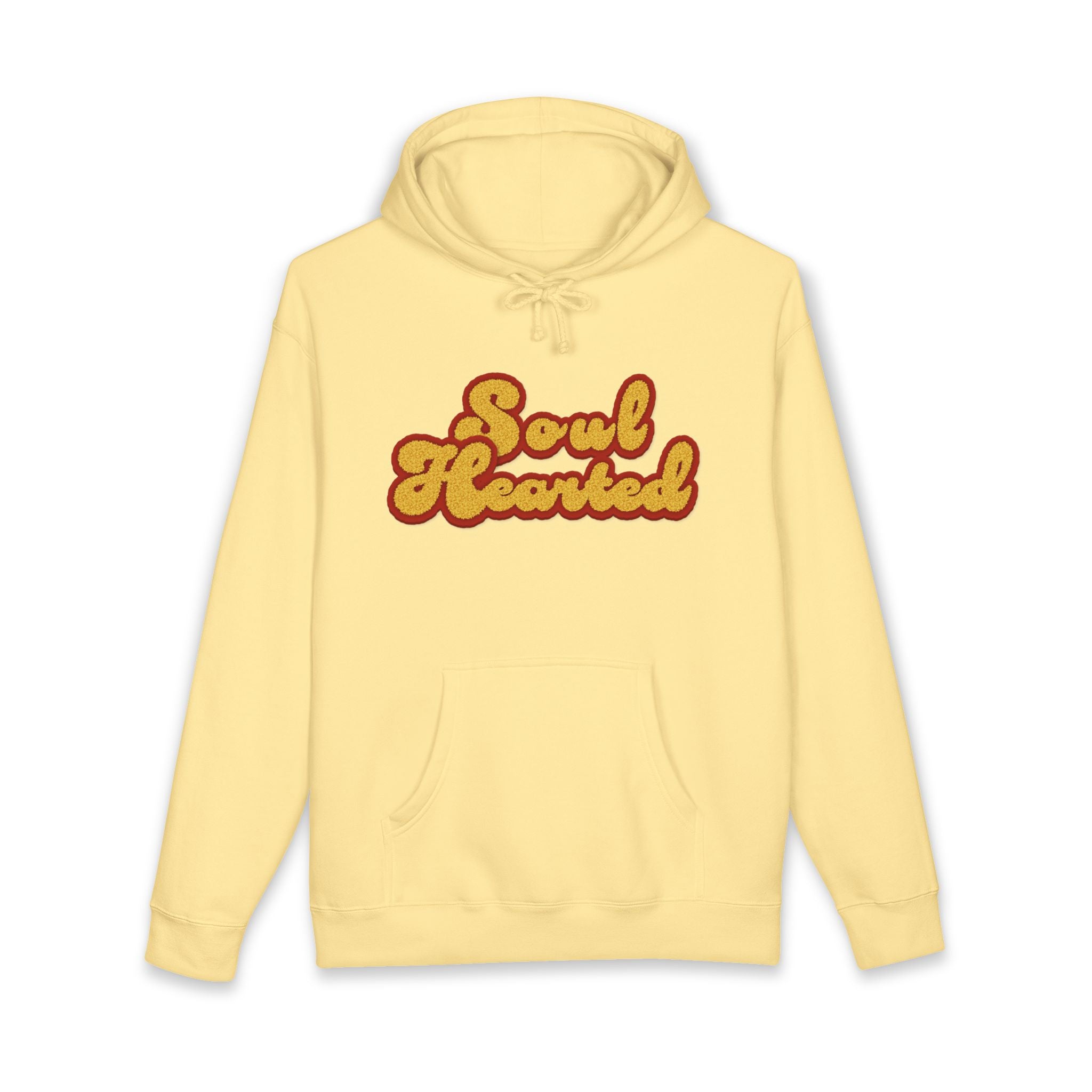 Hoodie — "Soul Hearted" Retro Script Pullover