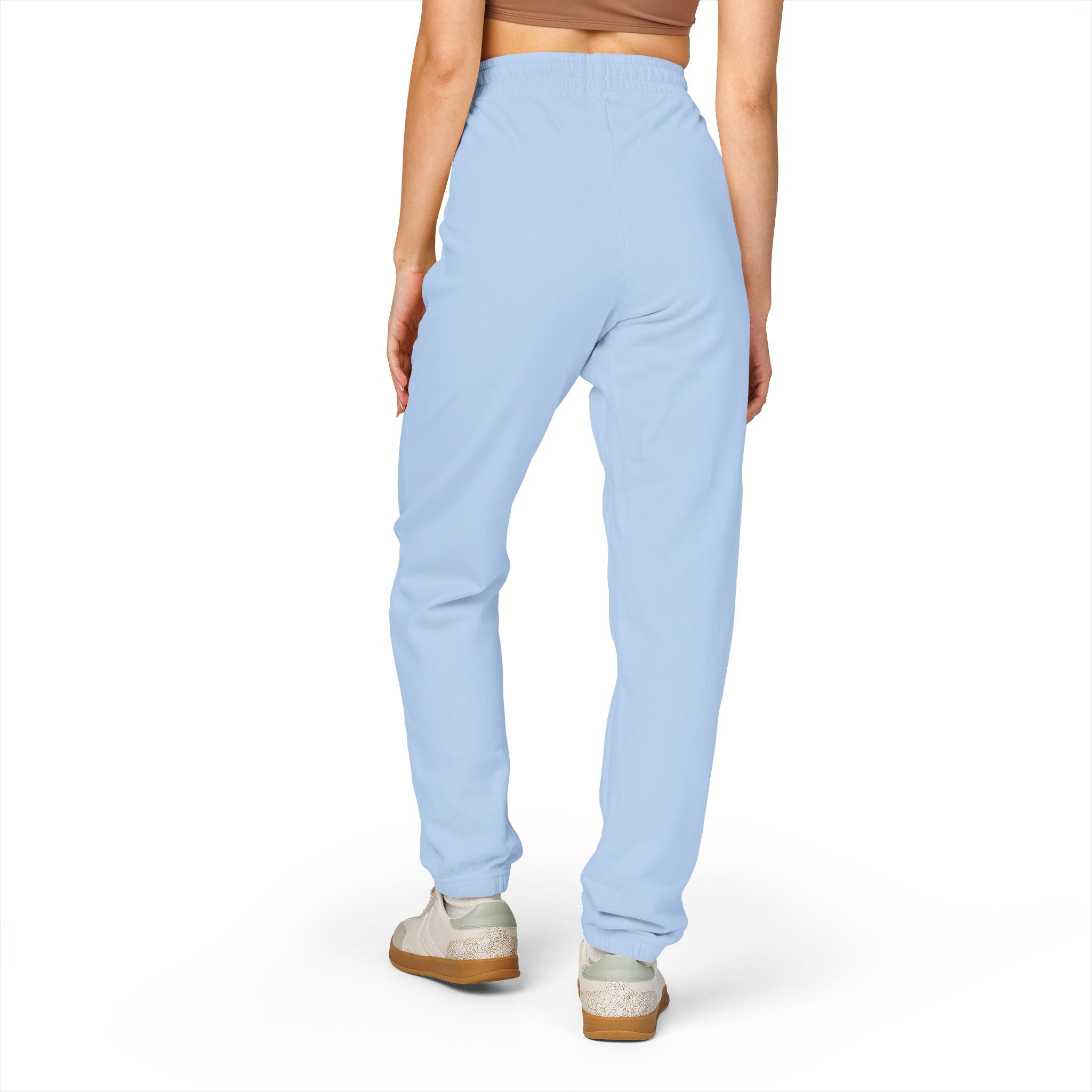 Retro Rainbow Pocket Sweatpants — Cozy Garment-Dyed Joggers